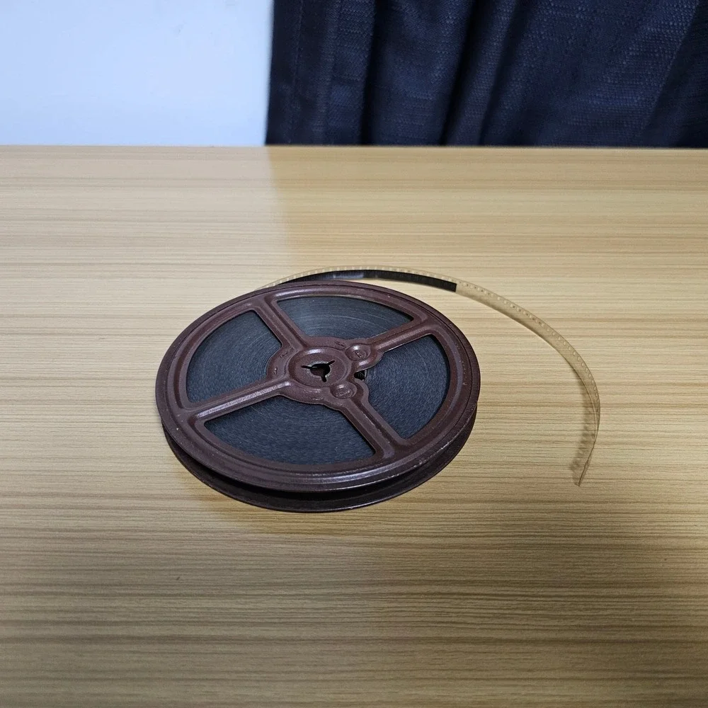 Steel Shod Evidence Part Two Standard 8mm Movie Reel‎ Metal Vintage Film